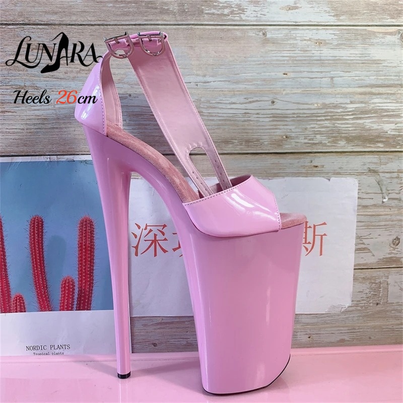 26cm/10Inch Pink Patent Extrem - Women'S Shoes Quality review and price