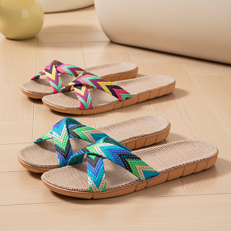 Hemp Women's Slippers Home Sum - Mule Slip On review and price