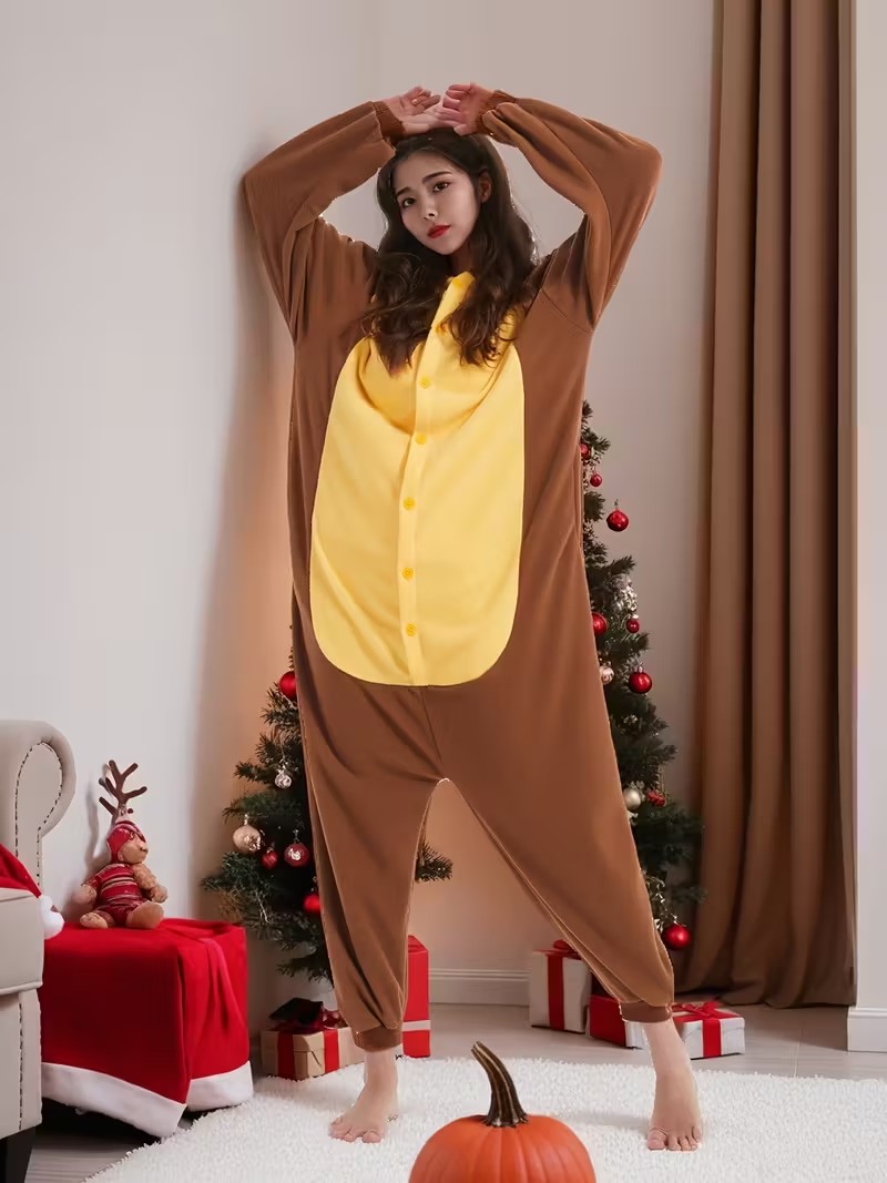 Adult Brown Bear Kigurumi Unic - Women Shoes Xxl review and price