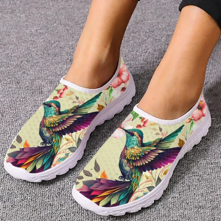 Hummingbird Sunflower Print Lo - Women Shoes Tennis review and price