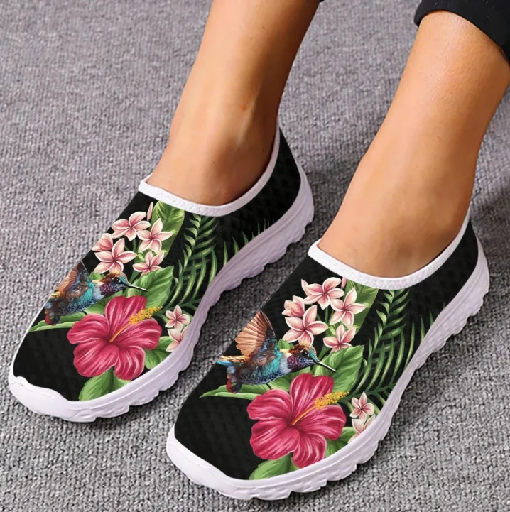 Hummingbird Sunflower Print Lo - Women Shoes Tennis review and price