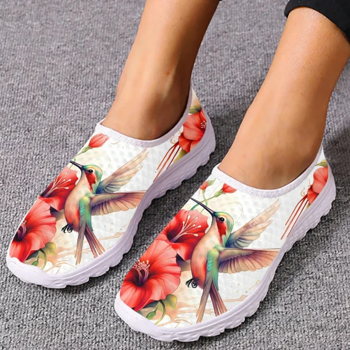Hummingbird Sunflower Print Lo - Women Shoes Tennis review and price