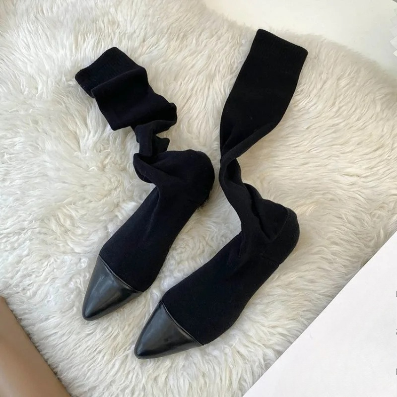 High Knee Sock Shoes 2025 New  - Sock Boot Women review and price